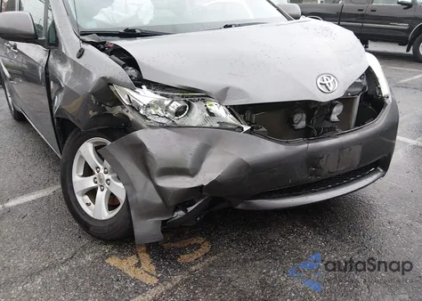 2011 Toyota Sienna Le V6 из США, поврежденный, VIN 5TDKK3DC6BS052922